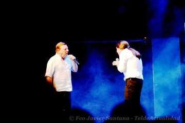 Éxito de Los Morancos en Telde con quejas del público por la desorganización (Foto Francisco Javier Santana)